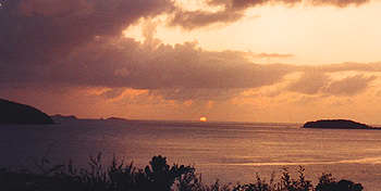 sundown at
                  Tamarindo